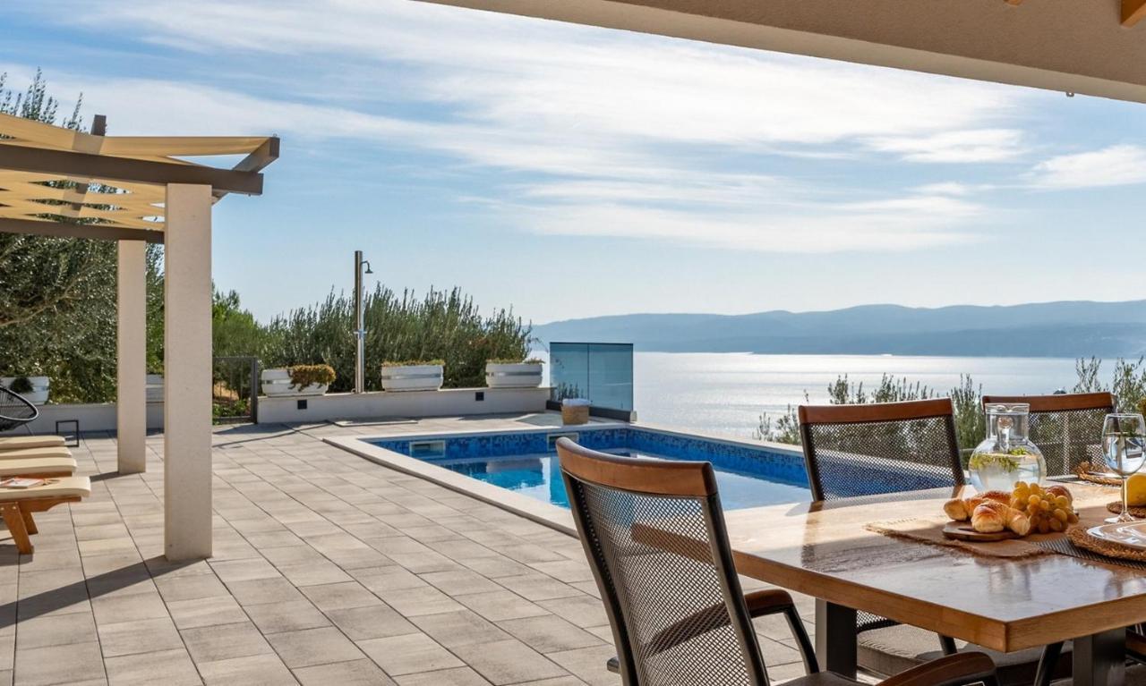 Villa Dream With Private Pool, 2 Bedrooms With En-Suite Bathrooms, Sea View Omiš Exterior foto