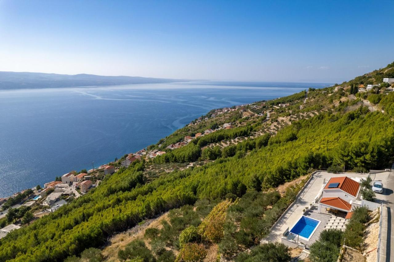 Villa Dream With Private Pool, 2 Bedrooms With En-Suite Bathrooms, Sea View Omiš Exterior foto