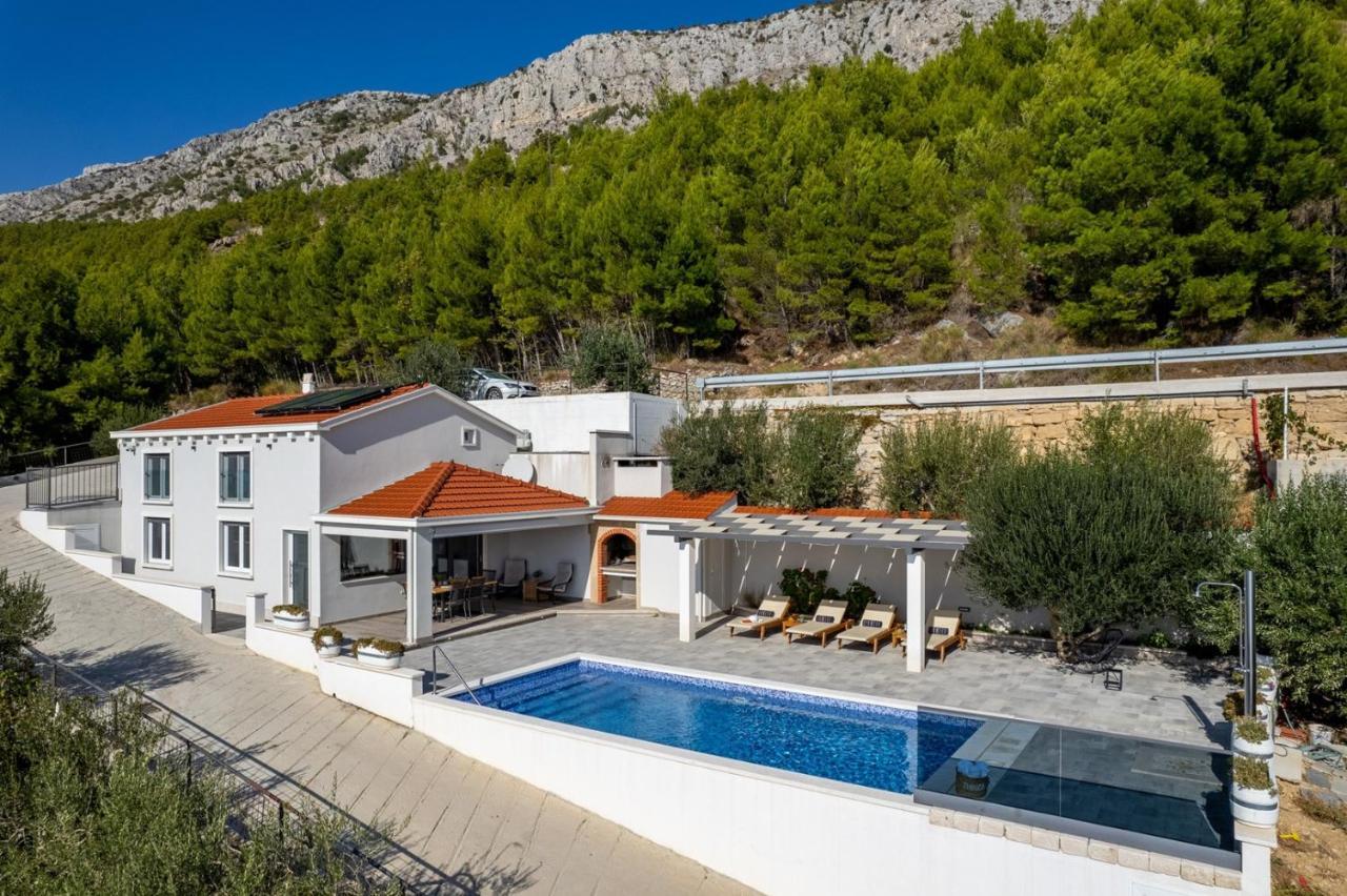 Villa Dream With Private Pool, 2 Bedrooms With En-Suite Bathrooms, Sea View Omiš Exterior foto