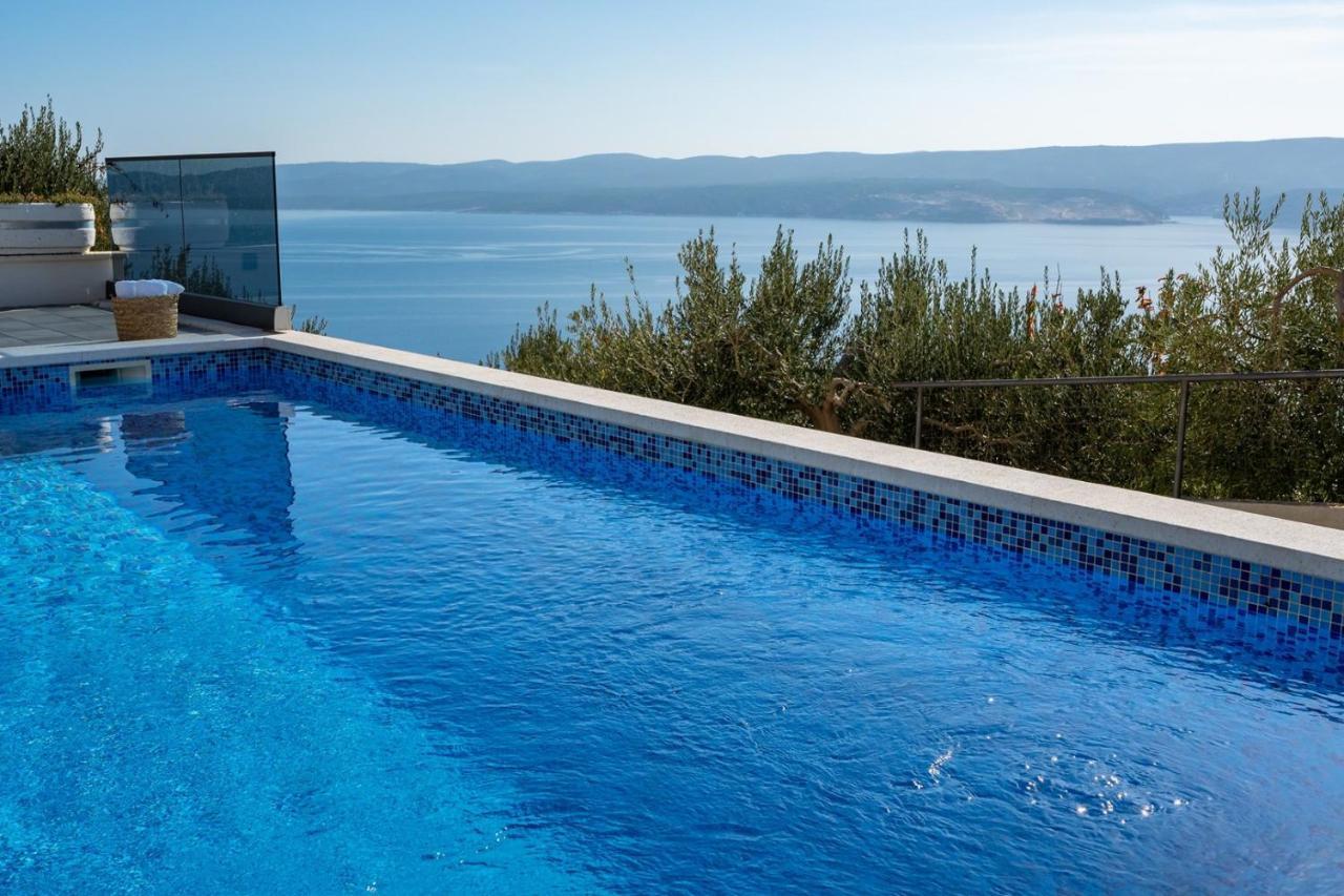 Villa Dream With Private Pool, 2 Bedrooms With En-Suite Bathrooms, Sea View Omiš Exterior foto