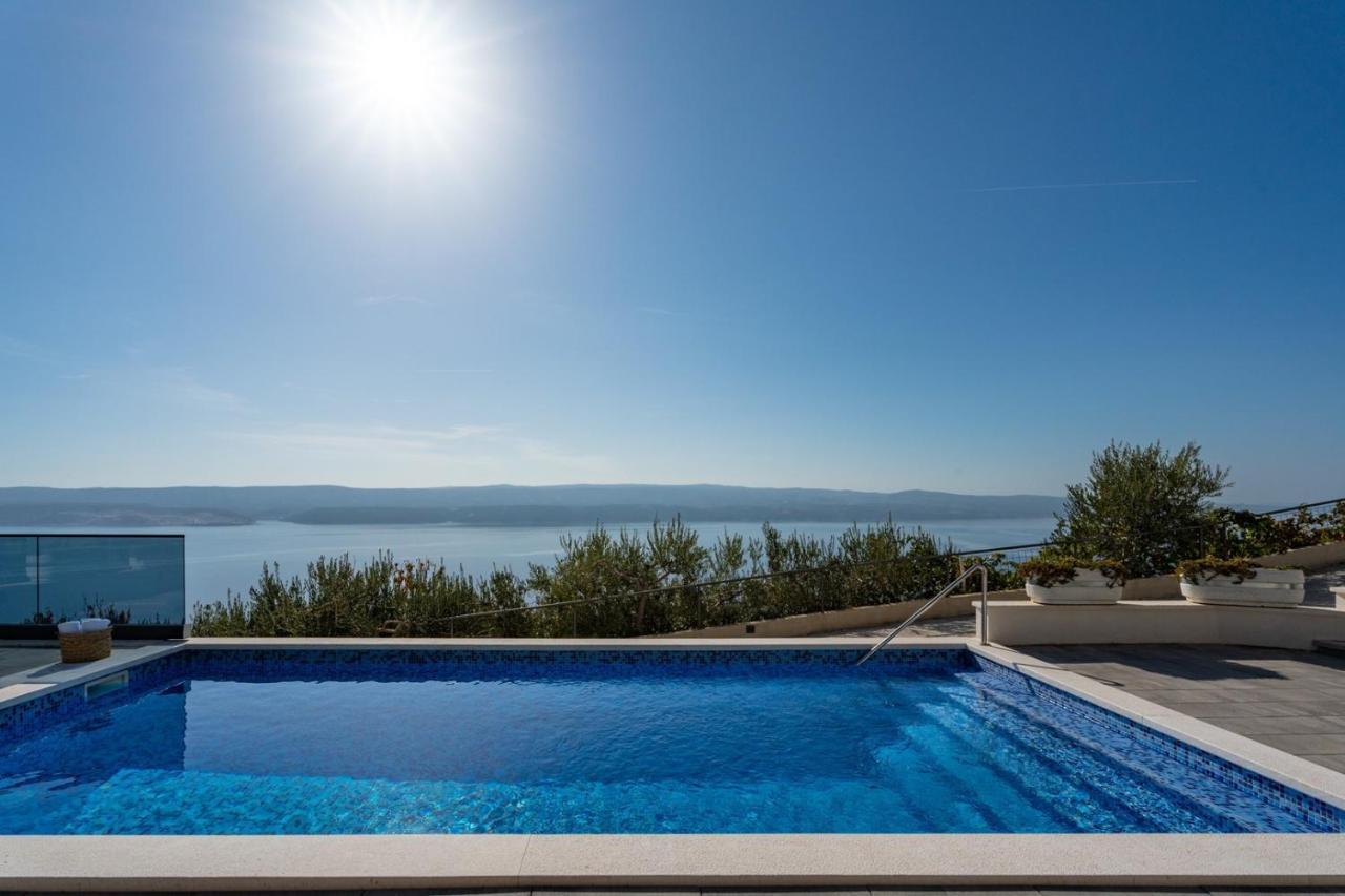 Villa Dream With Private Pool, 2 Bedrooms With En-Suite Bathrooms, Sea View Omiš Exterior foto