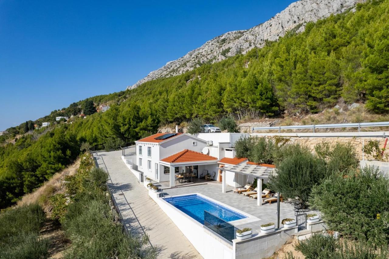 Villa Dream With Private Pool, 2 Bedrooms With En-Suite Bathrooms, Sea View Omiš Exterior foto