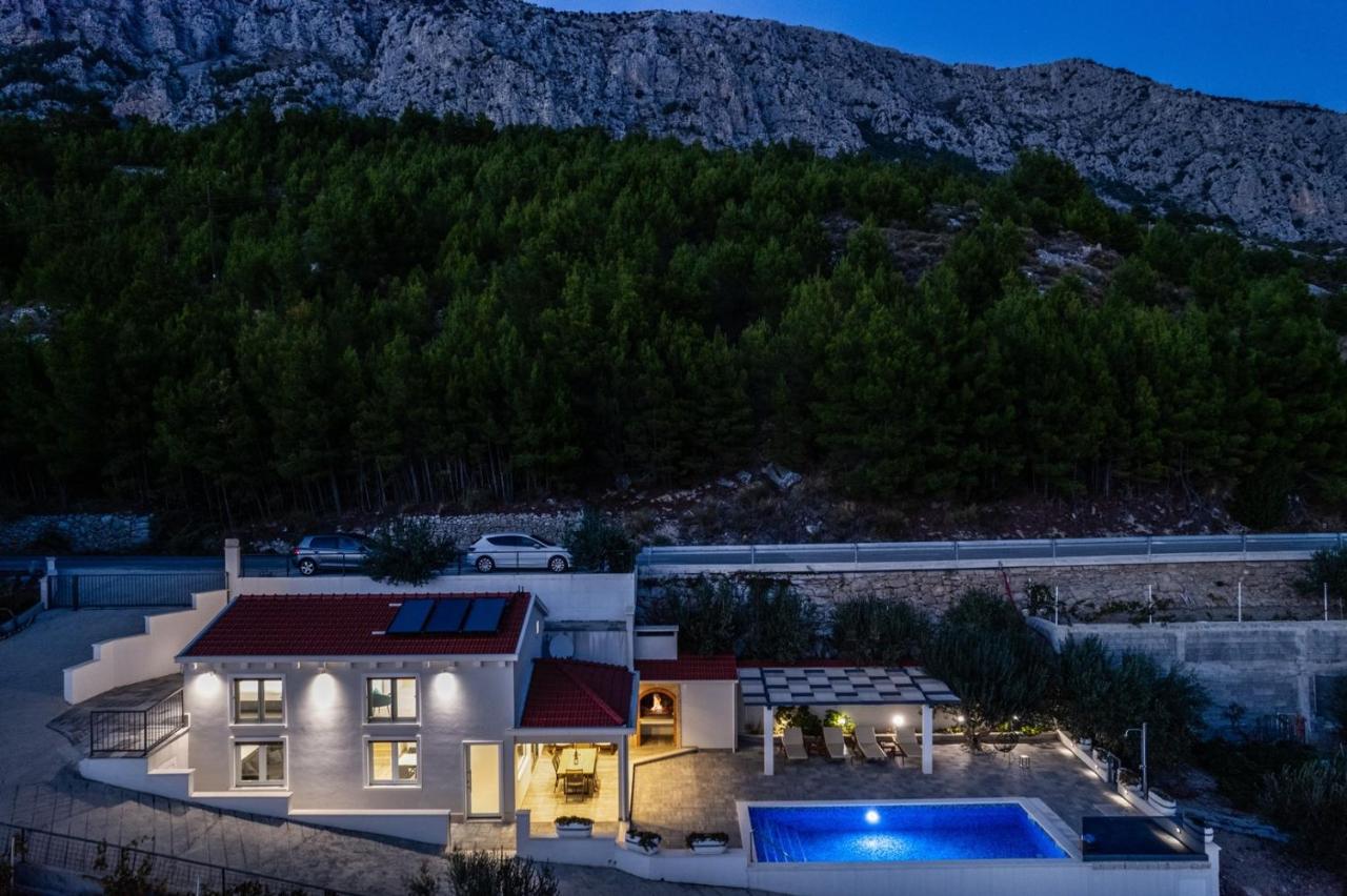 Villa Dream With Private Pool, 2 Bedrooms With En-Suite Bathrooms, Sea View Omiš Exterior foto